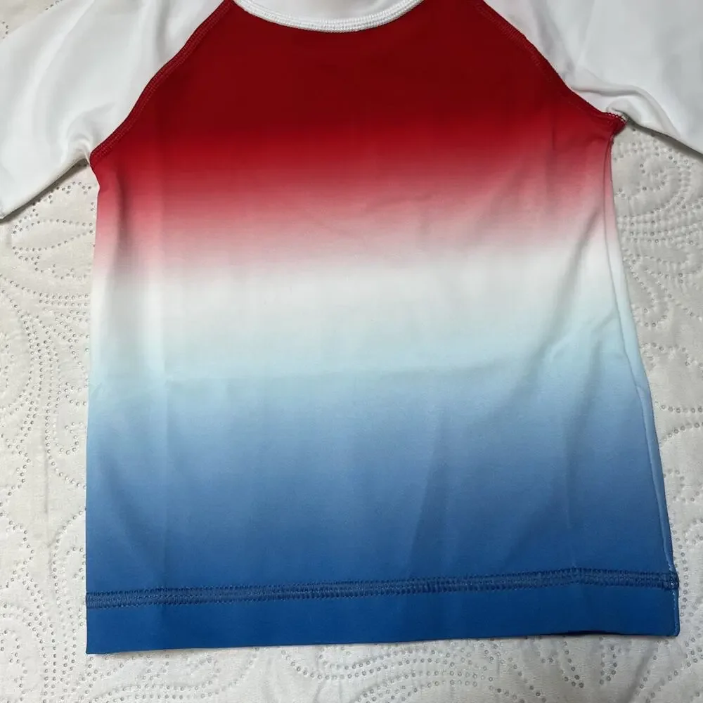 NWT Hanna Andersson Ombre Rash Guard Size 24m
